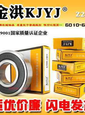 金洪KJYJ轴承6010 6011 6012 6013 6014 6015 6016 6017 6018 RS