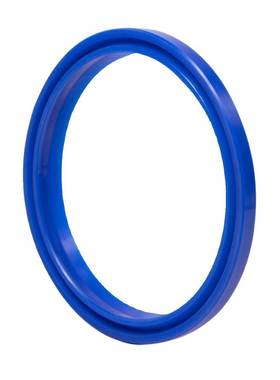 防尘密封圈蓝色聚氨酯液压油封密封圈DHS190*204*7/9.5JA J FJ FA