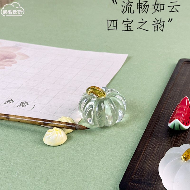 闲看云舒【青裳】多巴胺彩色加厚书画绒毡书法国画毛笔毛毡垫文房