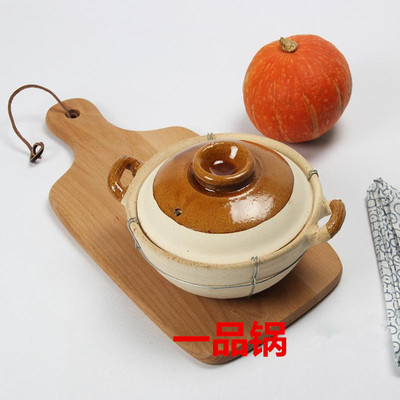 传统老式土砂锅双耳煲土煲煲仔饭锅广东熬粥炖汤锅