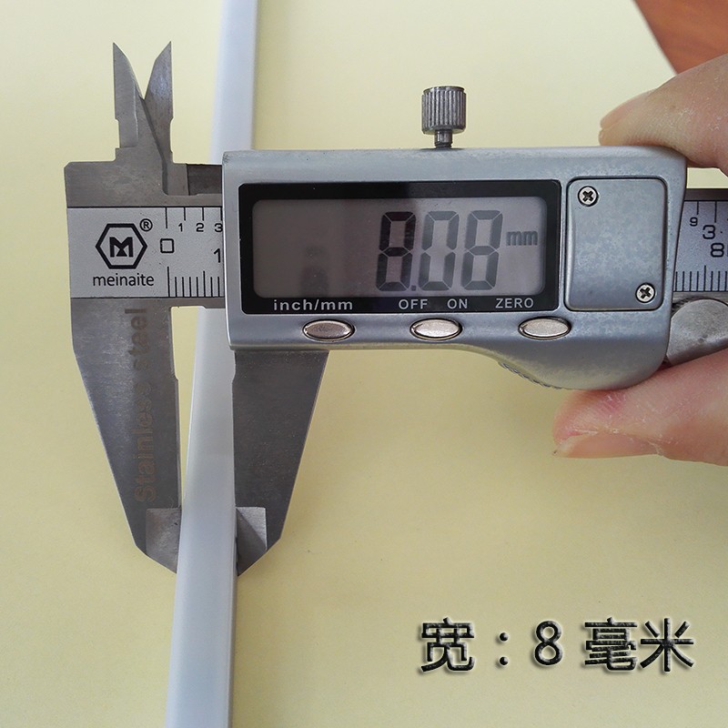 线条灯铝槽led灯管超薄嵌入细led硬灯条12伏柜台灯带超亮线形灯