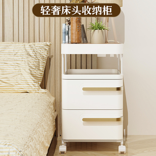 抽屉式 收纳柜客厅储物柜子家用多层塑料架五斗柜免安装 床头置物柜