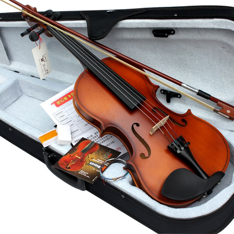 泡沫小提琴琴盒子 轻便防水布琴箱包 1/8-4/4