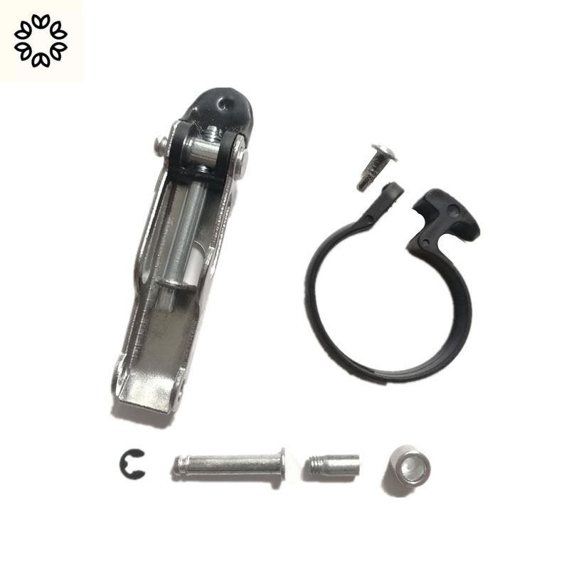 代驾车折叠杆安全塑料卡扣防脱落保险锁扣总成折叠锂电自行车配件