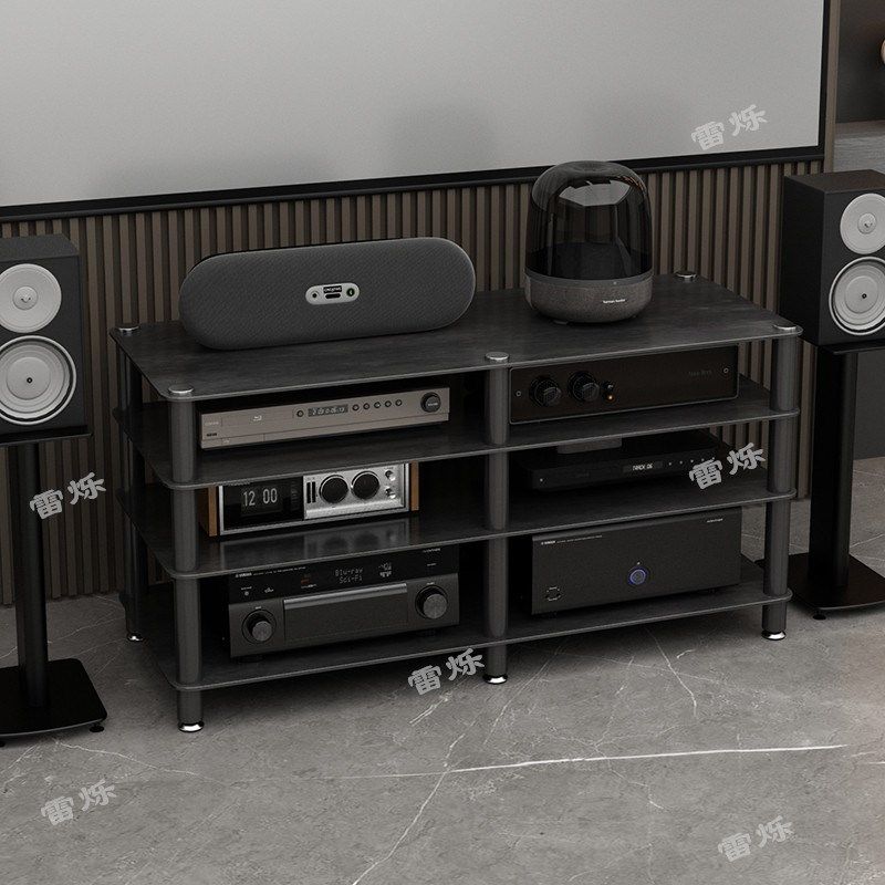 雷烁高端功放机柜影音设备柜音响支架落地音响专用机柜功放放置架