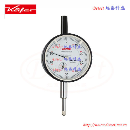 德国凯发/kaefer 大表盘100mm 量程0-10mm/0-30mm/0-50mm百分表