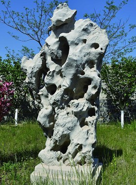 仿真太湖石园林造景别墅庭院水泥雕塑户外景观假 山石小品摆件