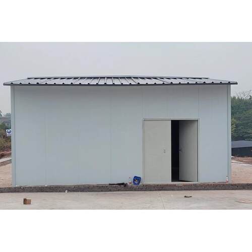 彩钢泡沫岩棉f防火夹芯板活动房办公室工地住人搭建定制移动房隔