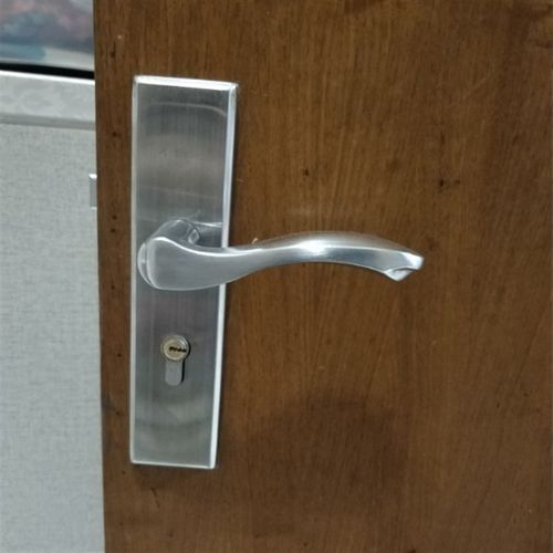 .房门锁卧室内门锁具换锁配锁大58锁体室木门锁执手面板不锈钢门