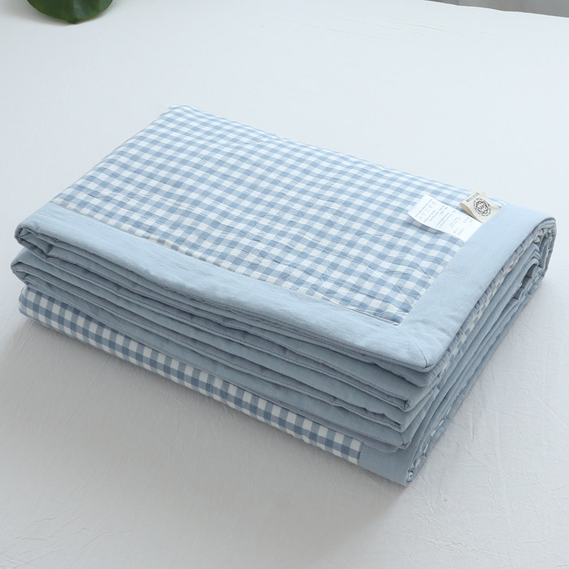 全棉水洗棉空调被四件套夏凉被纯棉夏被薄款夏季可机洗单双人被子,床上用品,化纤被,淘宝优惠券,粉丝福利购,淘宝优惠卷