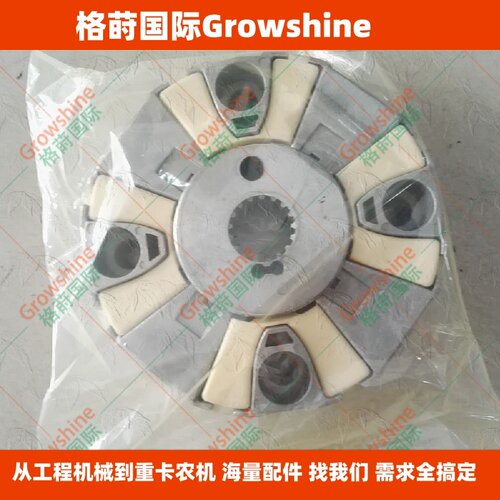 高质量挖掘机配件SK350超8，J08E发动机连接胶块