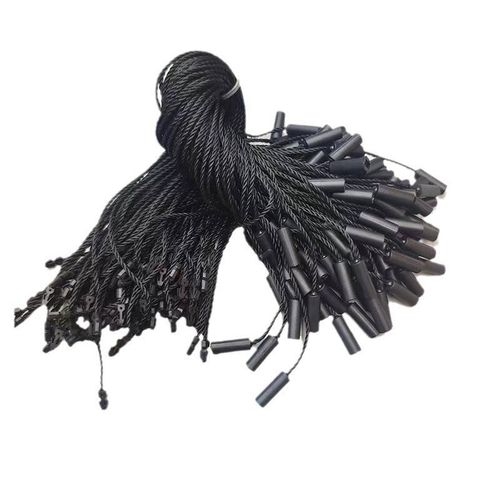 服装吊粒吊线 圆柱单插吊牌绳 标签扣绳 商标挂绳吊牌绳 单次吊绳