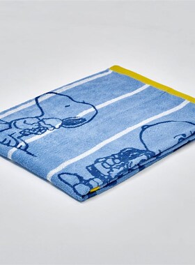 2025日单新品190140厘米全棉弱捻纱柔软卡通成人单人毛巾被