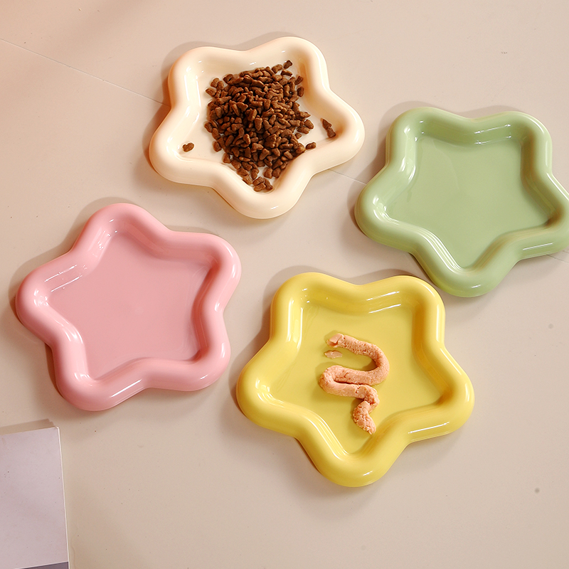 猫咪狗狗塑料单碗防打翻