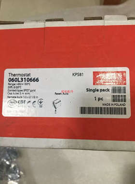 议价KPS81  060L310666  Thermostat KPS81  060L310666