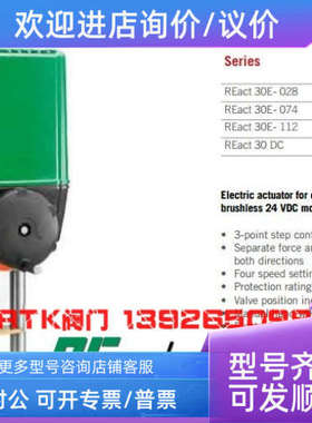 议价RTK电动执行器 REACT60E REPOS 4-20MA输入比例调节阀