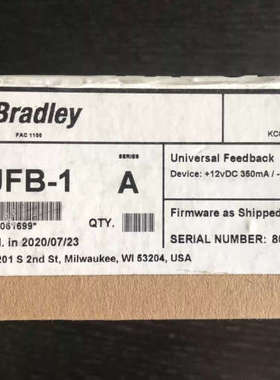 议价 20-750-UFB-1 AB罗克韦尔 Powerflex755 变频器