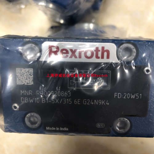 议价力士乐DBW10B1-5X/315-6EG24N9K4 R900920863溢流阀