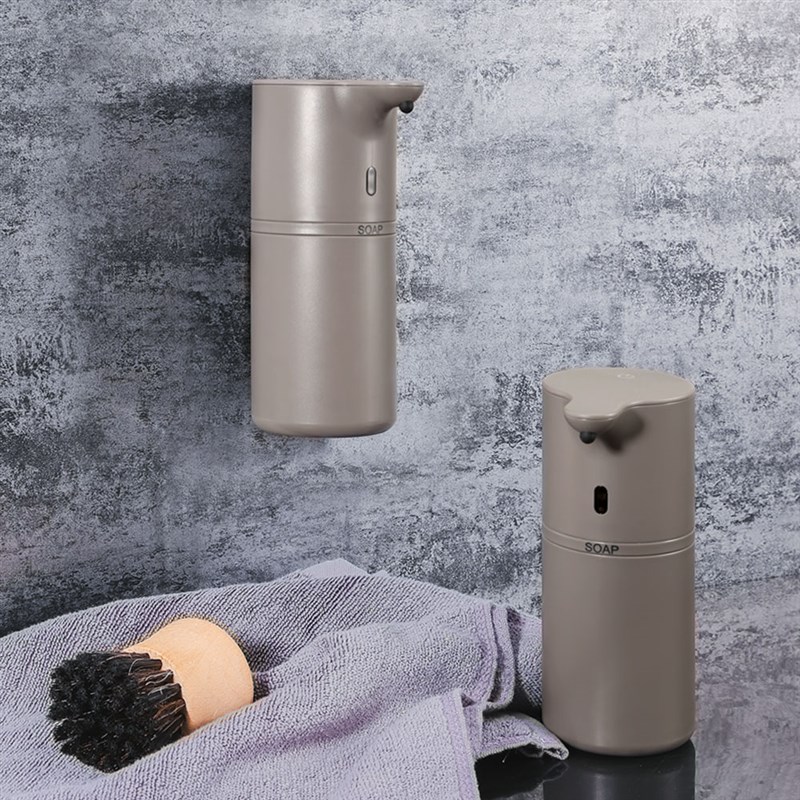 洗手液自动感应器乳液器智能电动喷雾洗手机瓶子皂液器壁挂台置