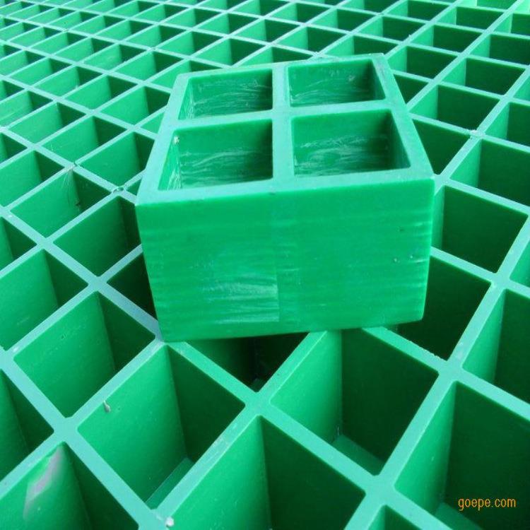 储油平台玻璃钢格栅网树池盖板/ 汽车房玻璃钢地格栅漏粪格栅