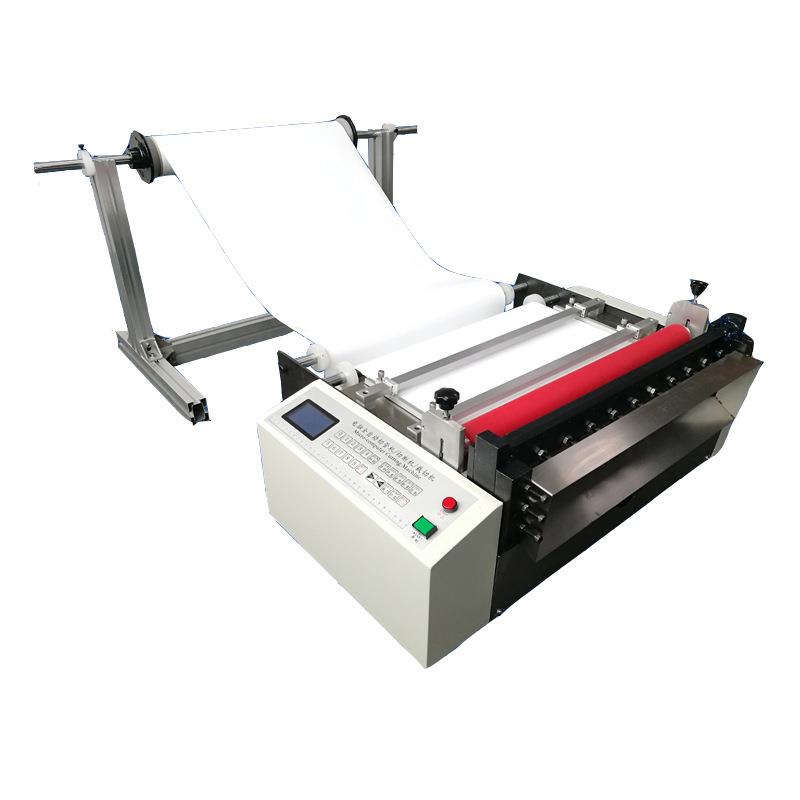 全自动裁切机可切无仿布PE泡棉EVA铁丝热宿管