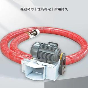 工业软管吸粮机抽沙机4寸 粉煤灰颗粒输送机 6寸饲上料机