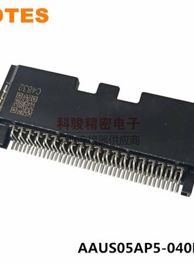 LOTES嘉泽得意AAUS05AP5-040K02汽车BMS黑色40P卧贴连接器现货