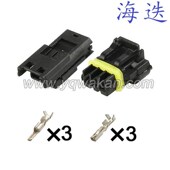 0341 0.6 52116 52117 0341汽车3p线束连接器护套 DJ7034