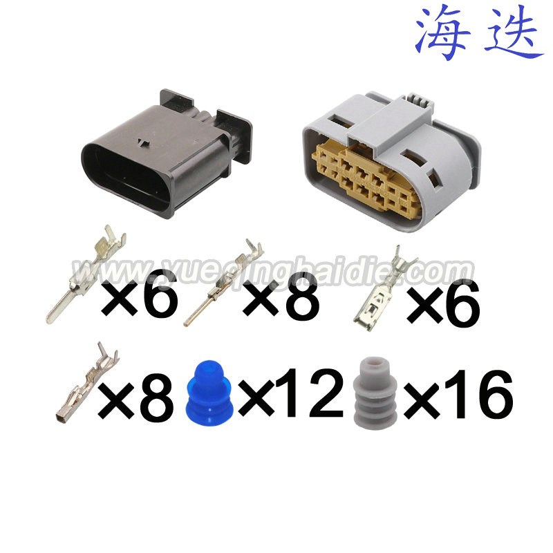 DJ7141A-1.5-3.5-21/11适用于汽车防水线束连接器A0525456026