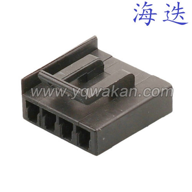DJ7049Y-2.8-21 适用于汽车线束连接器插头4芯 车用接插件 4P胶壳