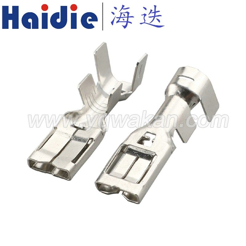 DJ628A-8D/汽车水箱电子扇插头端子 大电流接线端子 8.0插簧 插针