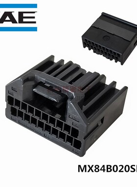 JAE原装MX84B020SF1连接器20孔阻燃胶壳汽车接插件2024+现货