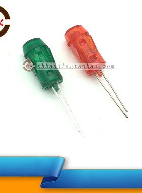 电焊机指示灯/保护灯/LED指示灯座/焊机配件F5-5MM灯带壳红色绿色