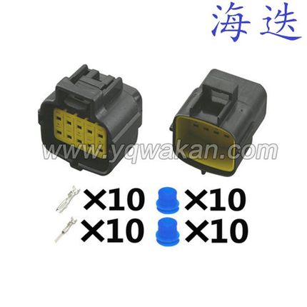 174657-2/174655-2适用于挖掘机沃尔沃显示屏插头DJ71016Y-1.8-11