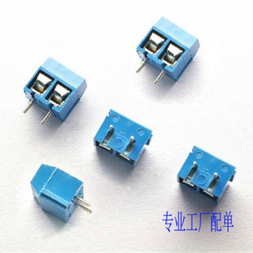 KF301-2P/3P 蓝色接线柱 5mm间距 接线端子300V15A 美感 可拼接
