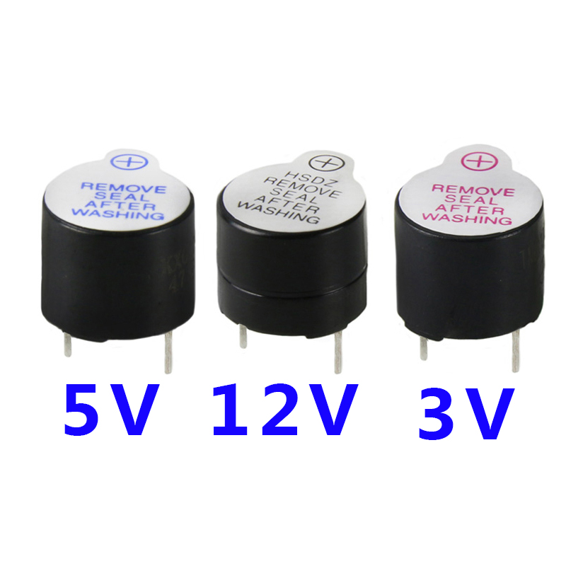 12*9.5mm 有源蜂鸣器分体一体 3V 5V 12V直流长声 12095 TMB12A05