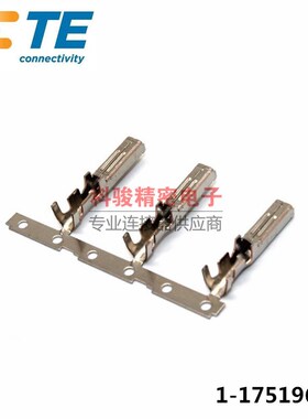 TE泰科原装D-3系列母端子1-175196-2 高电流镀金针 现货