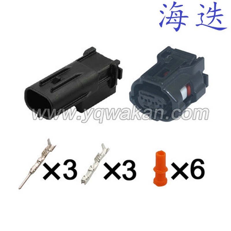 6188-4920/6189-1129/ 适用曲轴位置传感器插头DJ70320-0.6-11/21