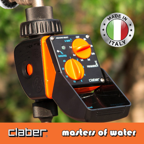 意大利嘉霸claber自动浇花定时控制器浇水器家用花园进口智能灌溉