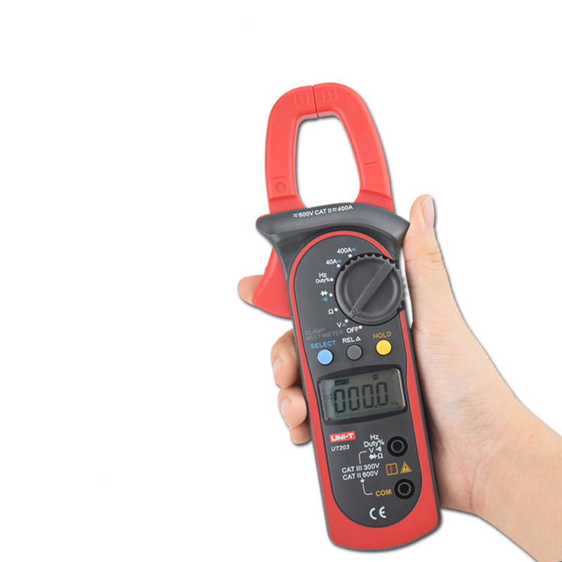 优利德UT204A 数字钳形表便携数显式万用表高精度交直流测量