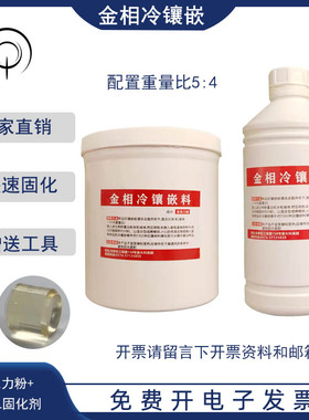 金相冷镶嵌料金相胶粉亚克力粉快速固化剂透明导电树脂XBH30电镜