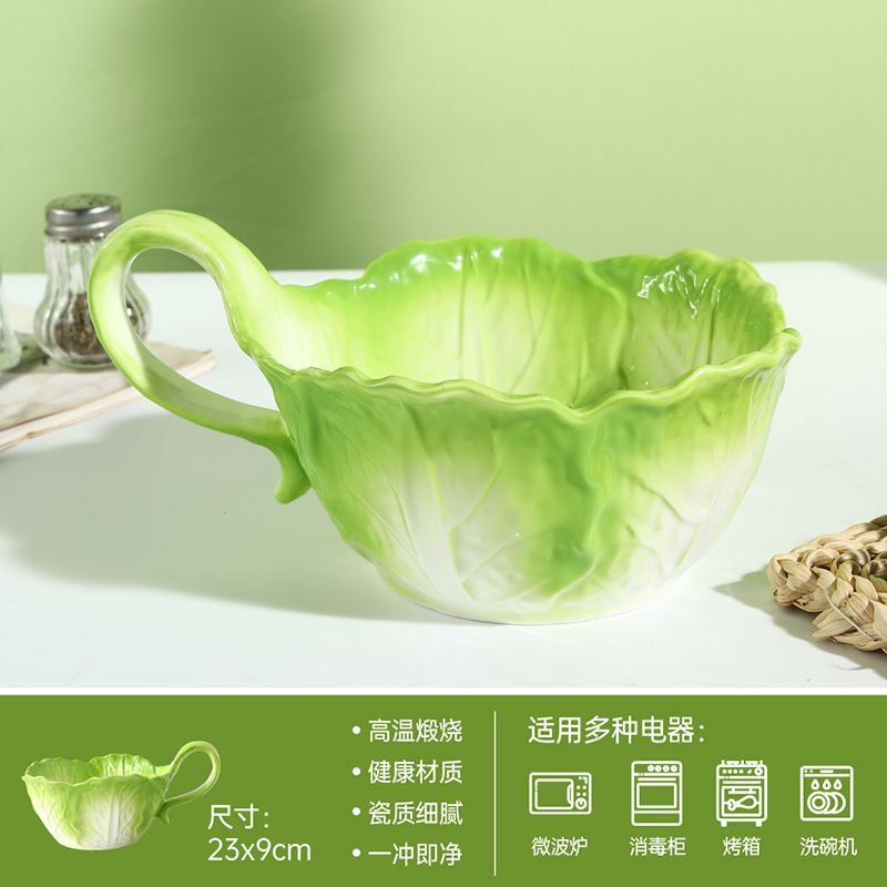 稀奇古怪碗陶瓷手柄碗可