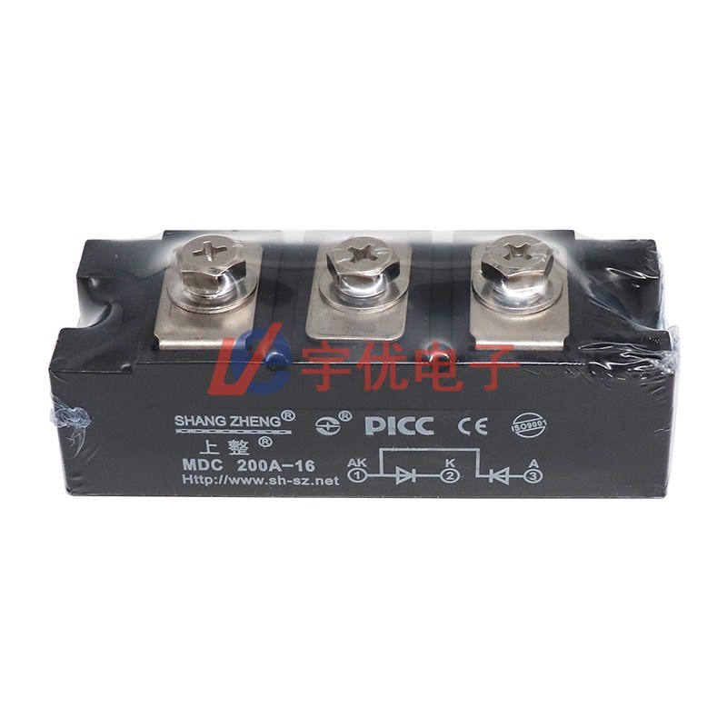 MDC200A-16上整整流器整流管模块二极管模块MDC200A1600V原装现货