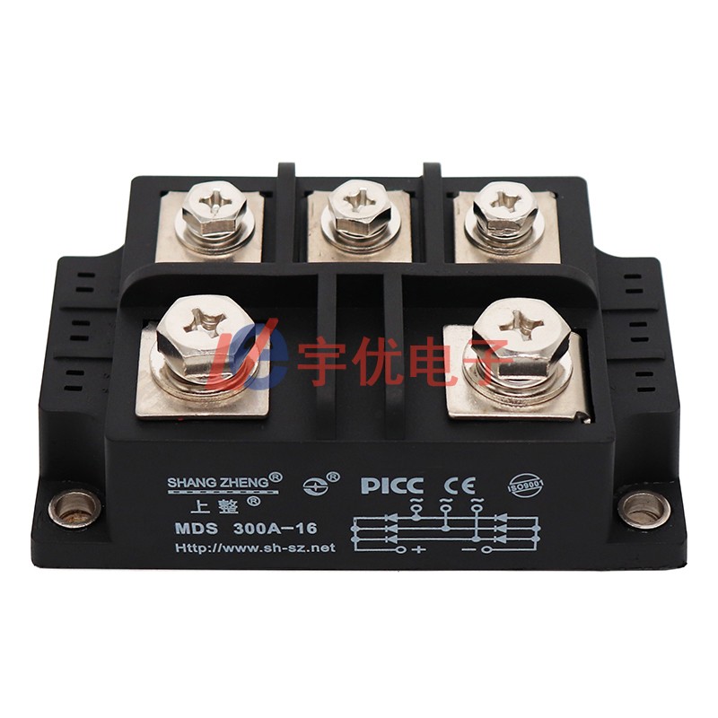 现货MDS300A-16上整三相整流桥模块  整流模块 MDS300A1600V 原装