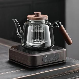 玻璃蒸煮一体茶壶煮茶器全自动烧水电陶炉家用养生煮茶炉套装 新款