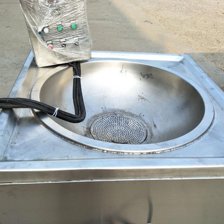 海安猪皮油炸锅 加热快手动炸大猪皮油炸机 直皮油炸机厂家 价格