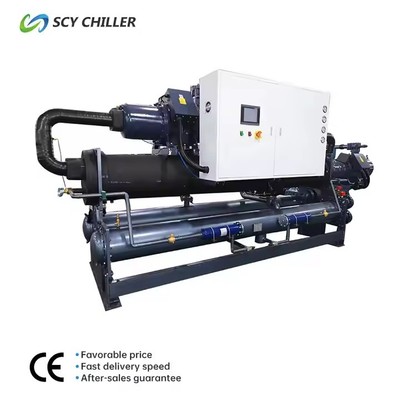 Water-cooled screw type low temperature industrial chiller