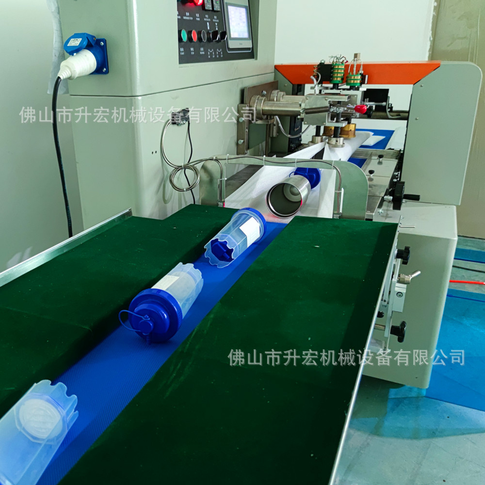 珍珠棉膜自动打包机全自动珍珠棉包装机五金件枕式包装机高效