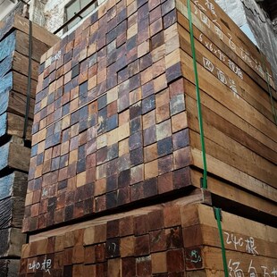 柚木实木板材木料实木板板门框窗台板木材加工柚木方料