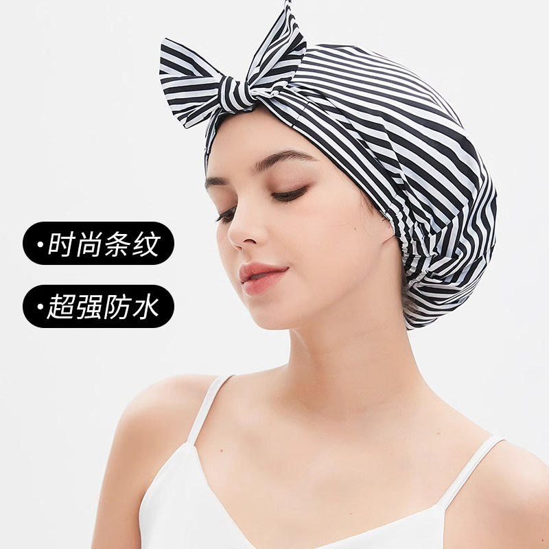 韩式浴帽女士防水洗澡专用淋浴沐浴帽发高级端发膜发帽家用头